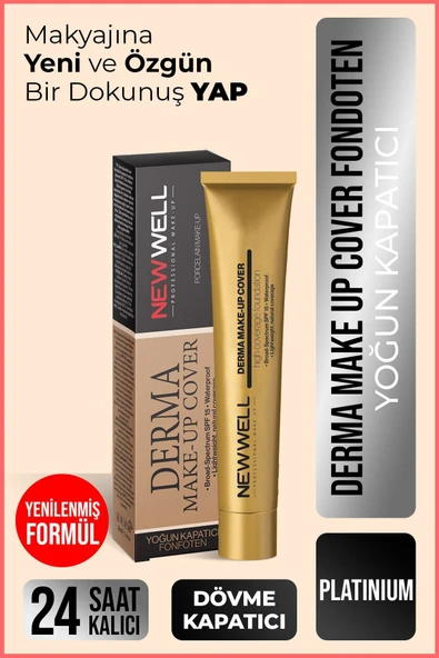 Derma Make-up Cover Foundation - Platinium ürün görseli 1