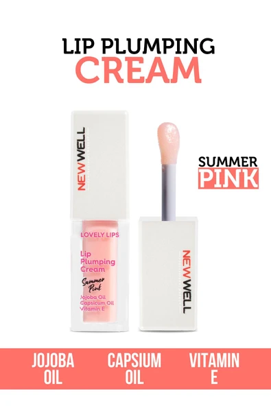 Lip Plumping Cream Summer Pink Dudak Dolgunlaştırıcı Krem 5 ML ürün görseli 1