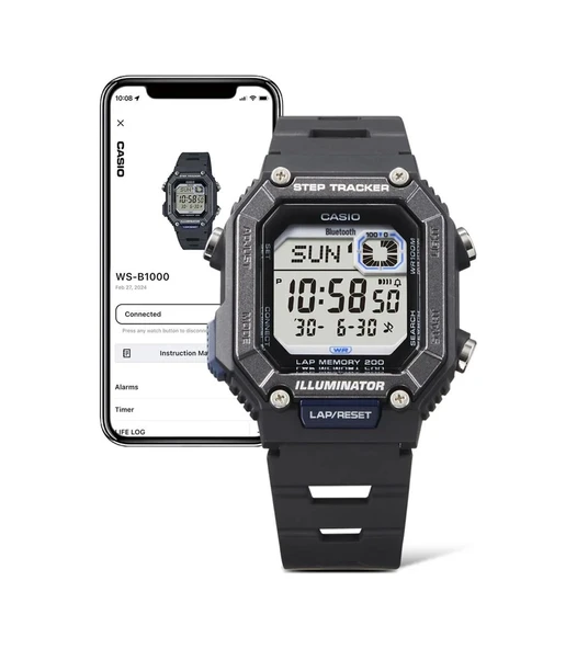 Casio Ws-b1000-1avdf Unisex Kol Saati - Resim 3