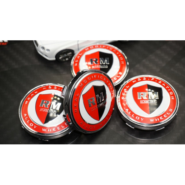 RM Jant Göbeği Kapak Seti 60mm - Resim 5