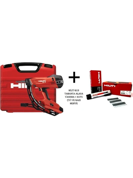 Hilti Yeni Nesil Gx3 Tabanca (1200'lük 27mm Çivigaz HEDİYELİ) ürün görseli 1