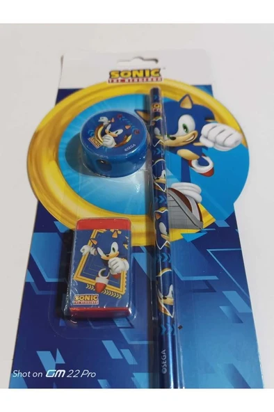 SONIC KIRTASIYE SETI 3 LU ürün görseli 1
