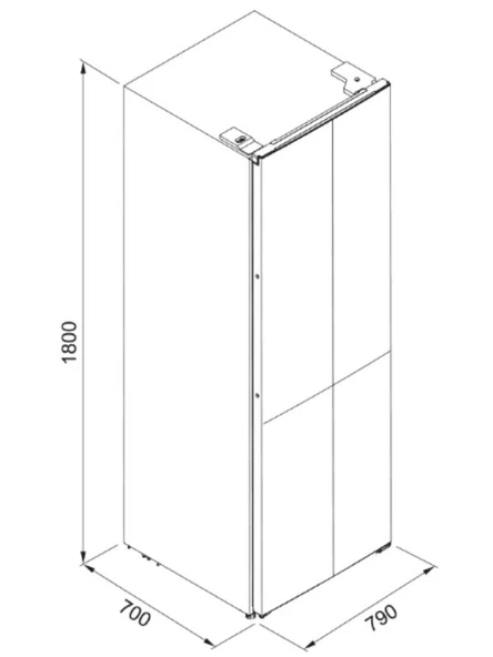 Franke FMD 420 TNF NE E Buzdolabı - Resim 3