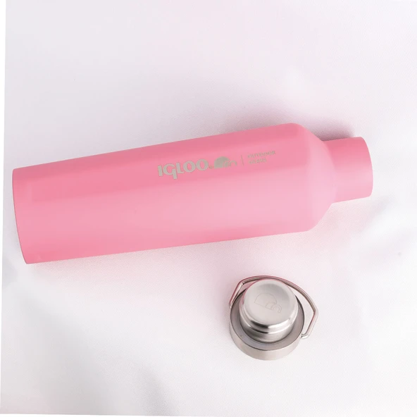 Igloo Pentagon Termos 750ml-PEMBE - Resim 4