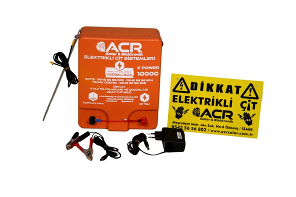 ACR XPOWER 10000 PLUS ÇİT MAKİNASI TAKIM EVCİL HAYVAN İÇİN GECE / ürün görseli 1