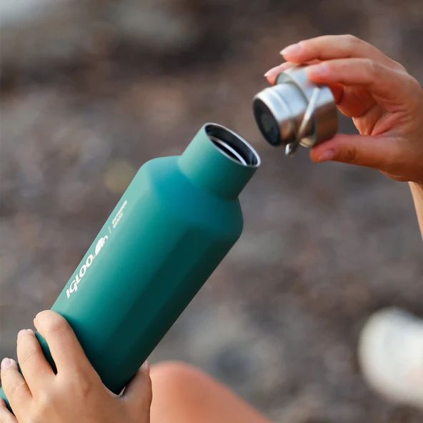 Igloo Pentagon Termos 750ml-YEŞİL - Resim 7