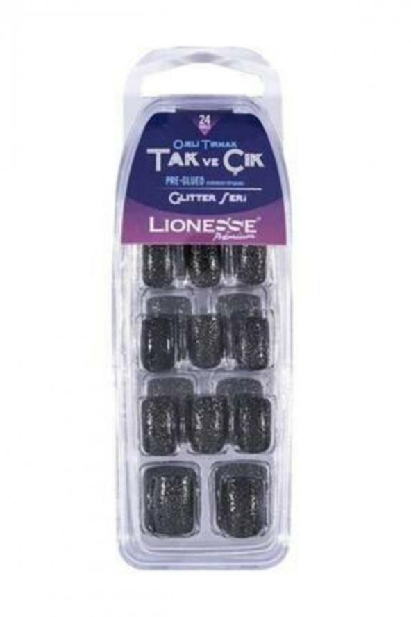 Lıonesse Tak Ve Çık Ojeli Tırnak 4432 Glitter Seri ürün görseli 1
