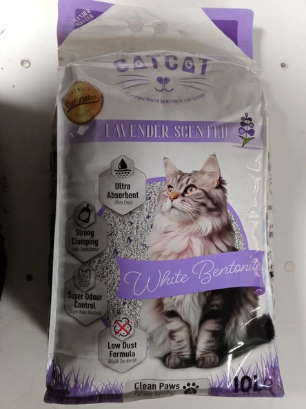 CatCat Lavanta Kokulu Kedi kumu 10 L, Orijinal Paket ürün görseli 1