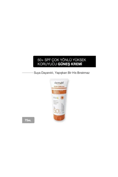 DERMOKIL GÜNEŞ KREMİ SPF 50+ 75ML ürün görseli 1