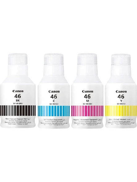 Canon Gı-46 Mürekkep Takım / Maxify GX6040 / GX6050 / GX7040 / GX7050 / GX70558 (Kutusuz) ürün görseli 1