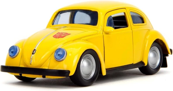 Jada Bumblebee Volkswagen Beetle 1/32 Model Araba - Resim 2