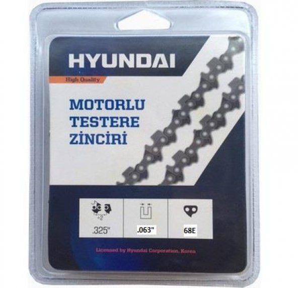 Hyundai 3,2534 1,6mm Diş Paket Zincir ürün görseli 1