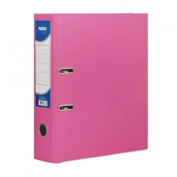 Büro Klasör Geniş Noki Pembe Büro Klasörü Halkalı 1 Adet ürün görseli 1