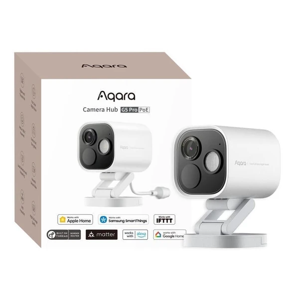 Aqara Akıllı Kamera Hub G5 Pro Poe CH-C03D (Apple Home Destekli) ürün görseli 1