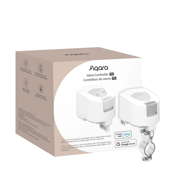 Aqara Su Valf Kontrol T1 VC-X01D-Apple Home Destekli ürün görseli 1