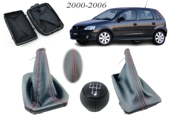 Opel Corsa C Vites Körüğü + El Freni Körüğü + Vites Topuzu ürün görseli 1