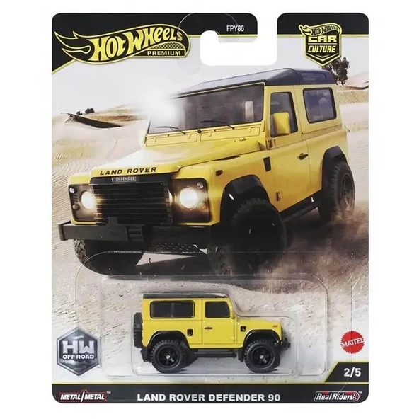 Hot Wheels Premium Car Culture LAND ROVER DEFENDER 90 JBK74 ürün görseli 1