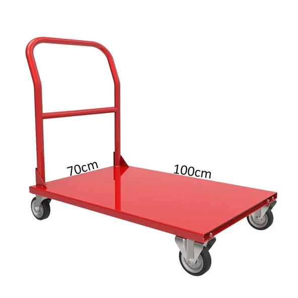 İBTAŞ 500 KG Yük Paket Eşya Kargo Koli Malzeme Ürün Taşıma Arabası 70x100cm ürün görseli 1