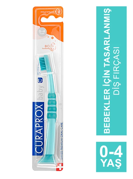 Curaprox Baby 0-4 Yaş Diş FırçasıYeşil ürün görseli 1