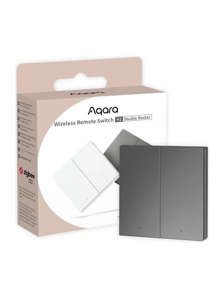 Aqara Akıllı Işık Anahtarı H1 WRS-R02G MP-K03D (Apple Home Destekli) ürün görseli 1