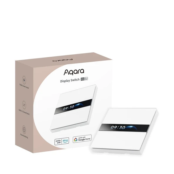Aqara Ekranlı Kontrol Anahtarı V1-Apple Home Destekli ürün görseli 1