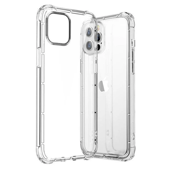 İphone 12 Mini Crystal Serisi Dayanıklı Sert Silikon Kılıf ürün görseli 1
