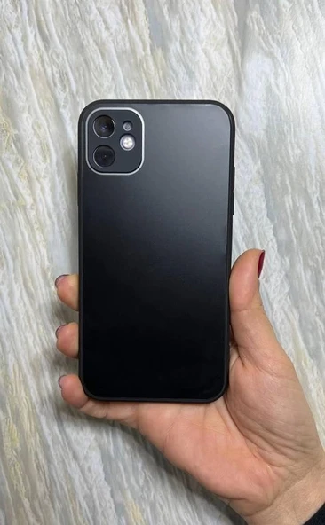 İphone 7-8 Plus Parlak Cam Kamera Korumalı Telefon Kılıfı ürün görseli 1