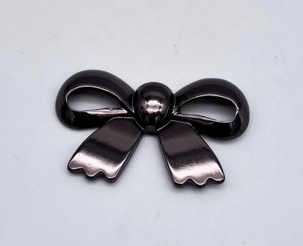 Angel Çanta Aksesuar Füme Renk 3.5 cm Kurdele Model  Plaka Süs ürün görseli 1