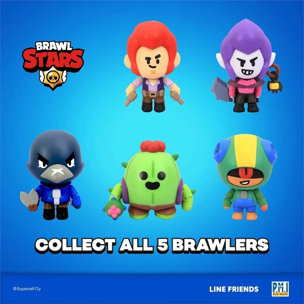 Brawl Stars Tekli Aksiyon Figürü - Colt - Resim 5
