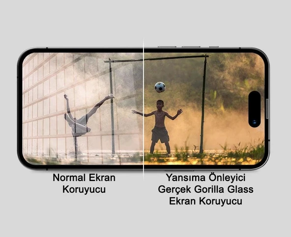 Joyroom İphone 16 Pro Anti-Reflection Gerçek Gorilla Glass Cam Ekran Koruyucu ürün görseli 1