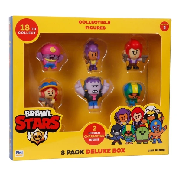 Brawl Stars 8'li Delüks Figür - Model 4 - Resim 2