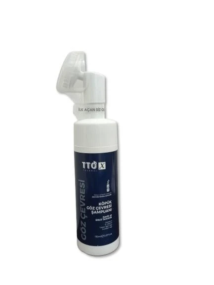 TTO X Aplikatörlü Köpük Göz Çevresi Şampuanı 150ml ürün görseli 1
