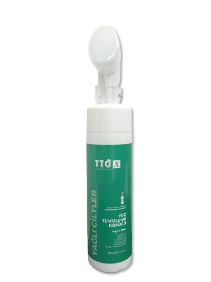 TTO X Yağlı Ciltlere Özel Aplikatörlü Yüz Temizleme Köpüğü 200ml ürün görseli 1