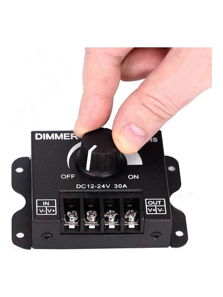 ALFA DC 12V – 24V 30A Led Dimmer - Resim 2