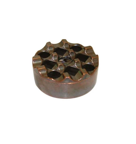 Döküm Yuvarlak Küllük Bakır 9cm - Resim 2