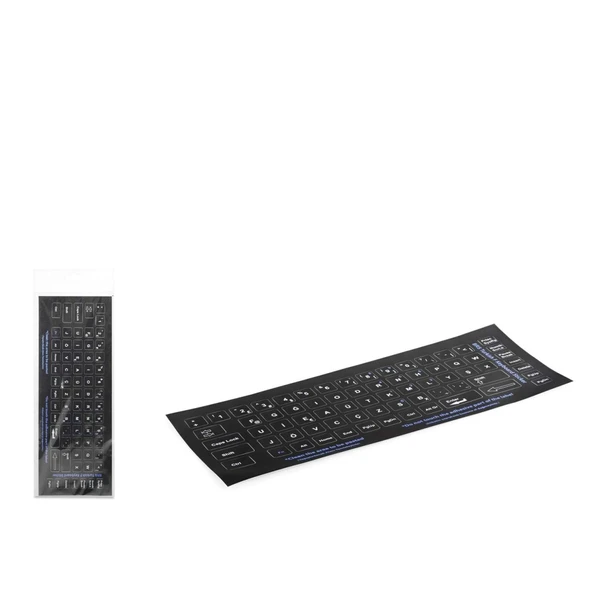 Klavye Stıcker Tuş Takımı Türkçe F Siyah HDX8259 ürün görseli 1
