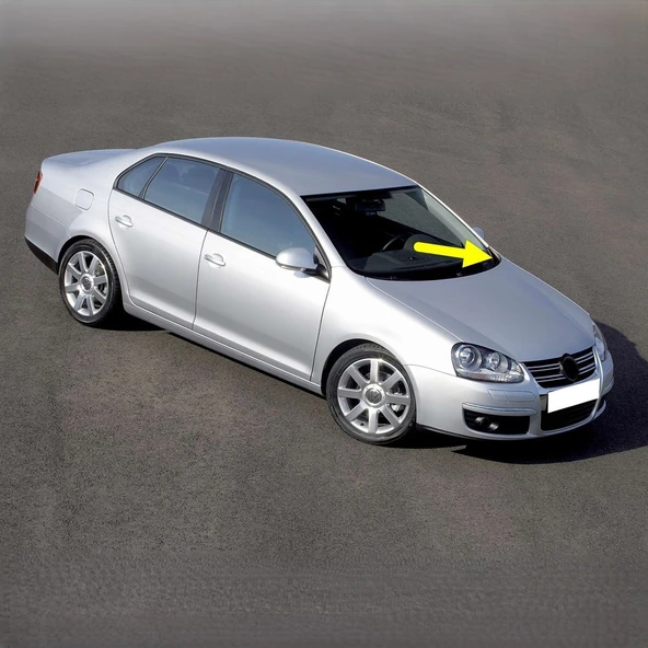 VW Jetta 2006-2011 Sol Ön Çamurluk Üst Uç Plastik 1K5819447 ürün görseli 1