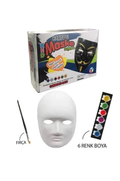 HED KARTON MASKE BOYAMA (HED 085) ürün görseli 1