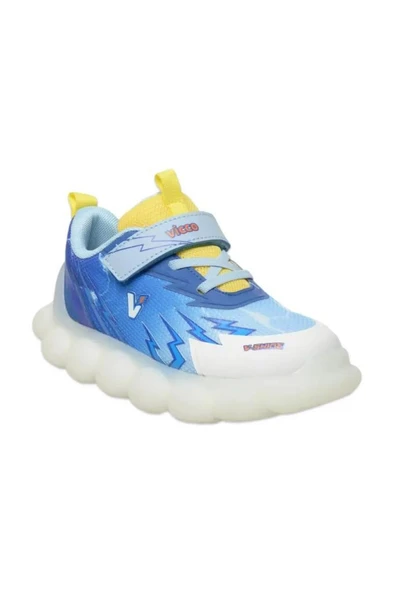 Vicco Flash 346.B25Y.214 Anatomik Taban Erkek Çocuk Işıklı Spor AYakkabı Lacivert 24-28 ürün görseli 1