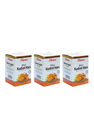 Balen Ballı Kudret Narı Macunu 210 gr 3'lü ürün görseli 1