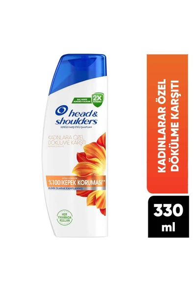 Head & Shoulders Kadınlara Özel Dökülme Karşıtı Şampuan 330 ml ürün görseli 1