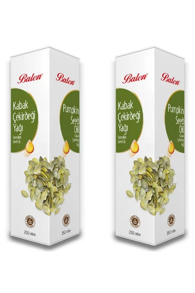 Balen Kabak Çekirdeği Yağı 250 ml 2'li ürün görseli 1