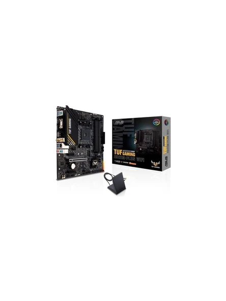 Asus Tuf Gaming A520M-PLUS Wi-Fi AMD AM4 DDR4 Micro ATX Anakart ürün görseli 1
