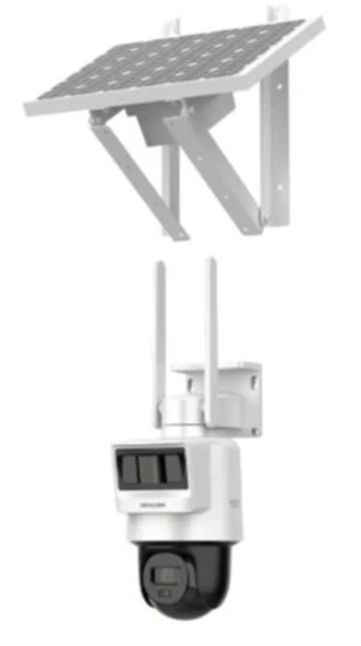 Hilook PTZ-N2C400I-K-4G-C05S10 4 Mp 2.8mm Lens 4G Sim Kartlı Solar Pt İp Kamera ürün görseli 1