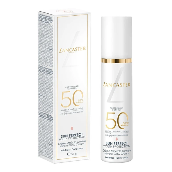 Lancaster Sun Perfect Mineral Glow Cream SPF50 50 ml ürün görseli 1