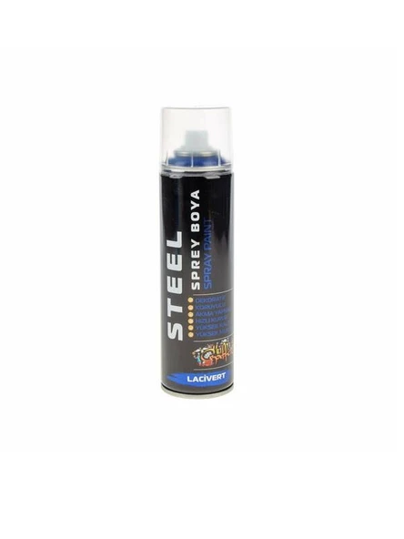 Steel Sprey Boya Lacivert 200ml 0314 ürün görseli 1