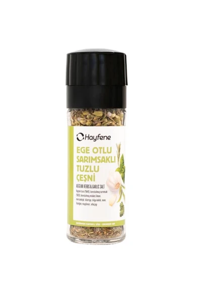 Ege Otlu Sarımsaklı Tuzlu Çeşni 40 gr (DEĞİRMEN KAPAKLI) ürün görseli 1
