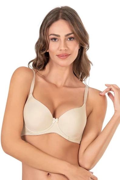 ASM1315 Kadın Ten A Plus Comfort Mikro Kumaş Destekli Sütyen (161) ürün görseli 1