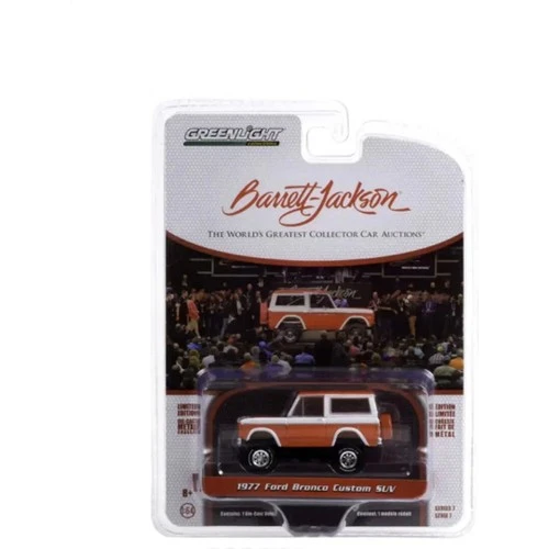 Greenlight 1/64 1977 Ford Bronco Custom Model Araba - Resim 2