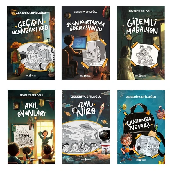 Zekeriya Efiloğlu İlk Gençlik Romanları (6 Kitap) ürün görseli 1